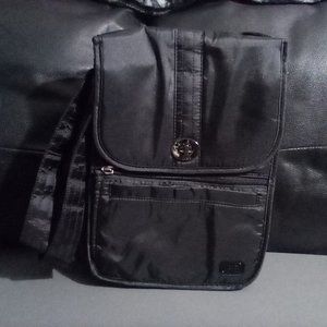 Lug Moped Cross body bag Shimmer Black